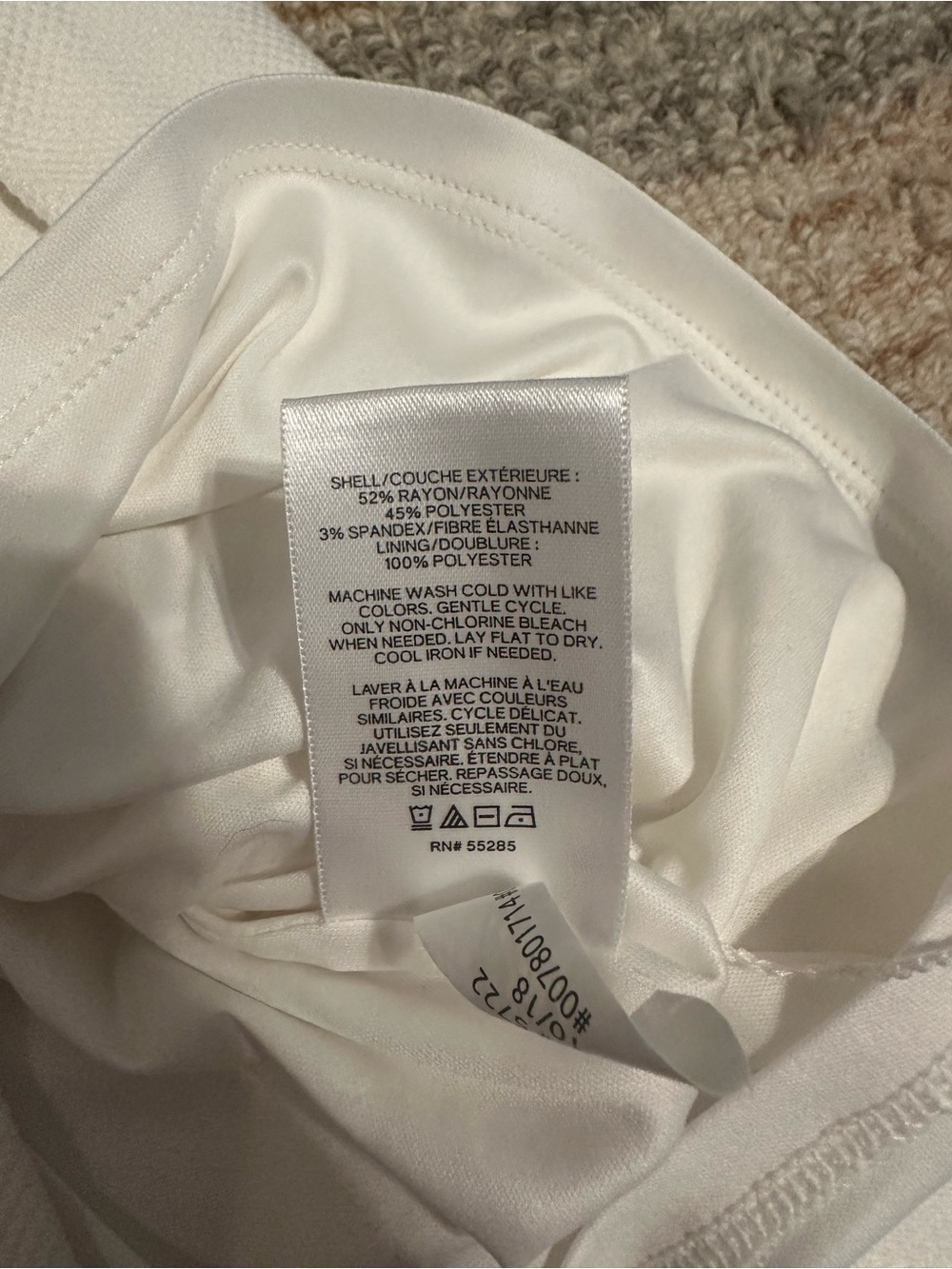 Express White Sheath Dress - Picture 4 of 6